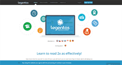 Desktop Screenshot of legentas.com